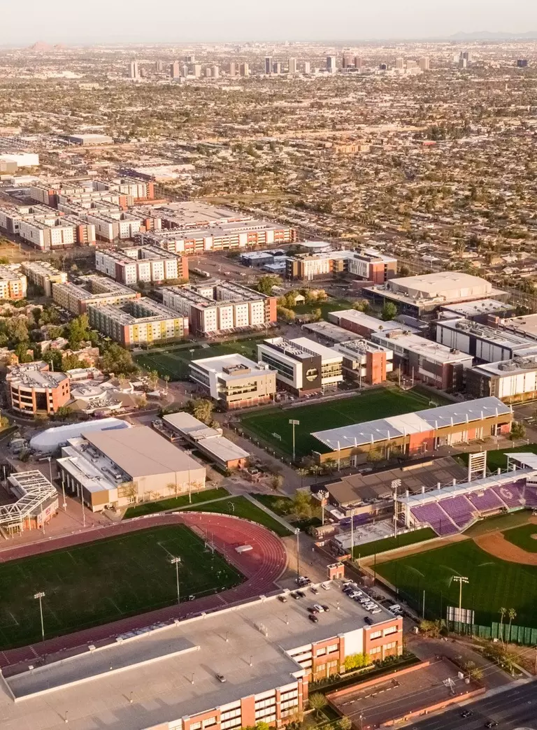 campus aerial