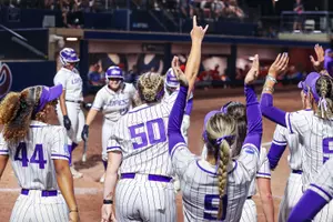 Emily Gonzalez HR celebration