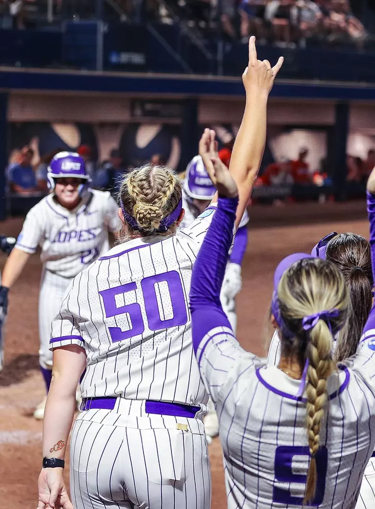Emily Gonzalez HR celebration
