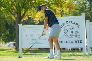 GCU competes in the Jim DeLapa Collegiate in Benton Harbor, Michigan, at Point O'Woods CC - First Round