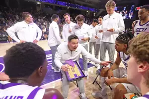 Phoenix, AZ Dec. 22, 2025: The Lopes win 91-78 over IU Indy at Global Credit Union Arena. David Kadlubowski/GCU