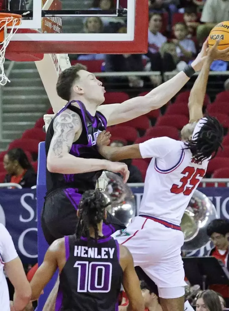 Fresno, CA Jan. 24, 2026: The Lopes win 68-57 against Fresno State at Save Mart Center. David Kadlubowski/GCU