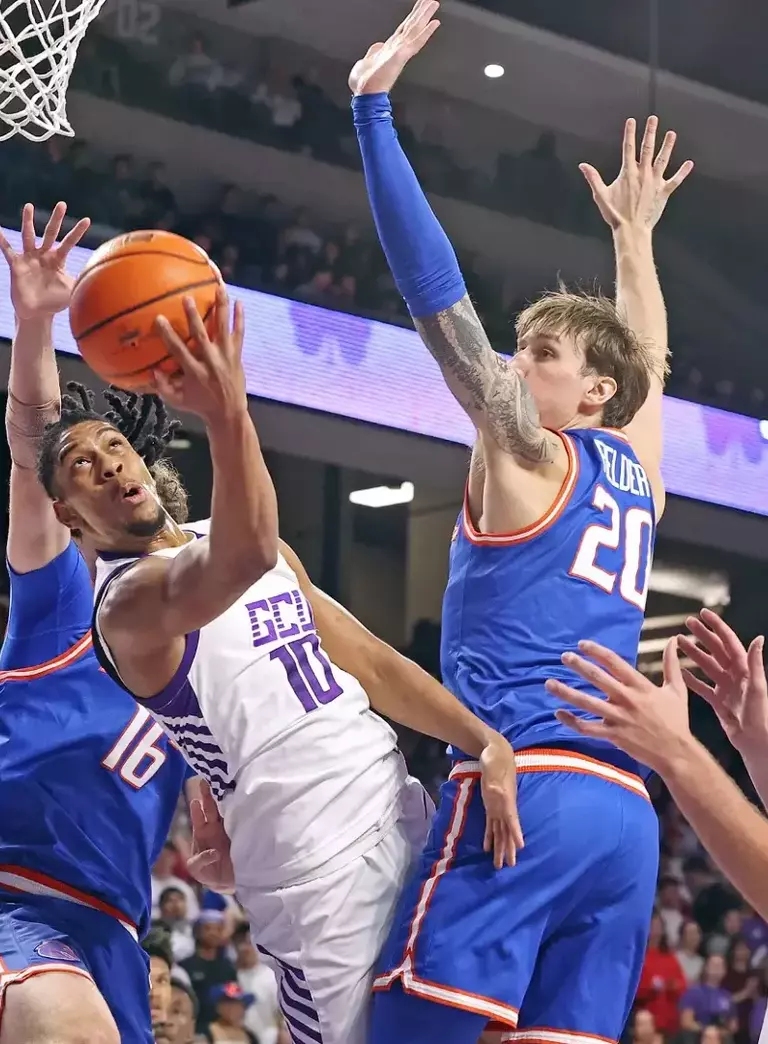 Phoenix, AZ Jan. 30, 2026: The Lopes knock off Boise State 86-69 at Global Credit Union Arena. David Kadlubowski/GCU