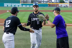 billy scaldeferri high fives