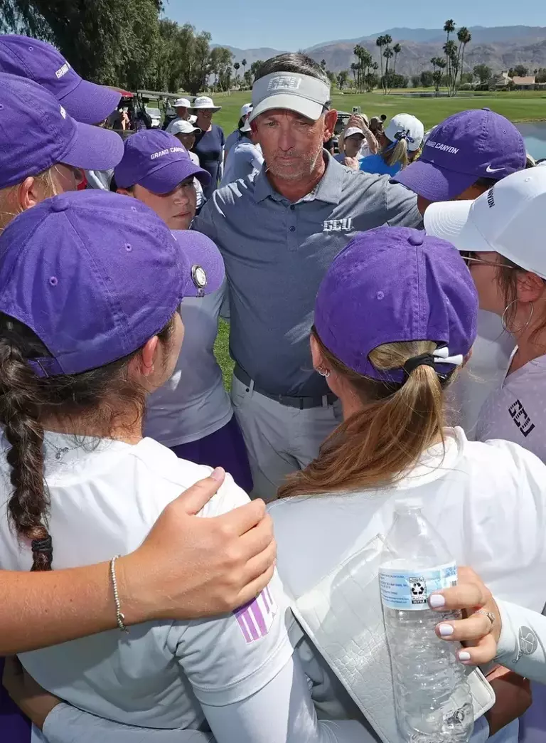 Rancho Mirage, Calif.: April 23, 2026: The Lopes compete in the Mountain West Championship at Mission Hills CC. David Kadlubowski/GCU