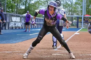 Reno, NV May 8, 2026: The Lopes fall 10-14 to Nevada in their semifinal game of the Mountain West Softball Championship at Hixson Softball Park in Reno, Nevada.