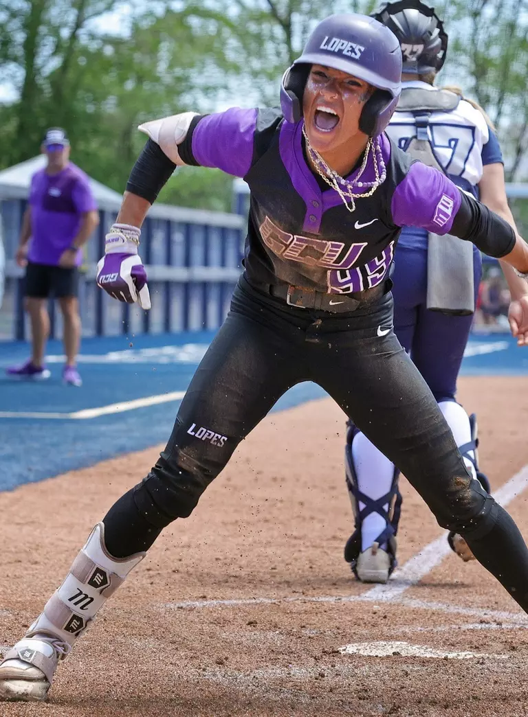 Reno, NV May 8, 2026: The Lopes fall 10-14 to Nevada in their semifinal game of the Mountain West Softball Championship at Hixson Softball Park in Reno, Nevada.