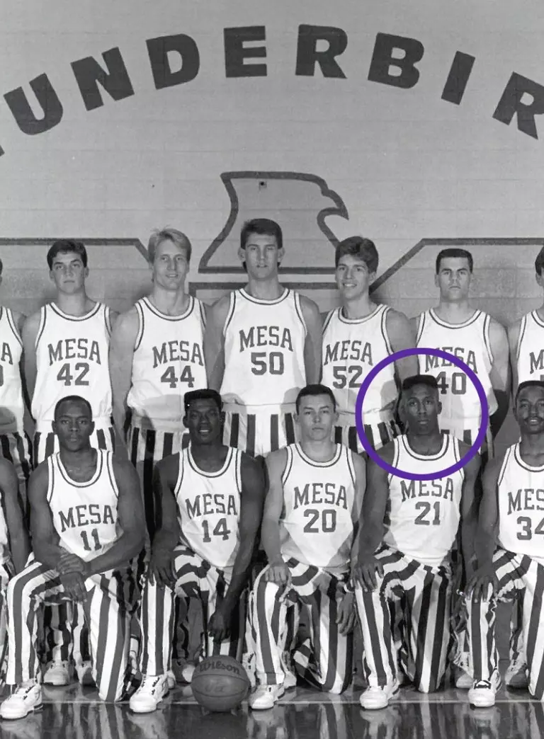 1989-90 MCC team with Mike Brown and Brian Mueller