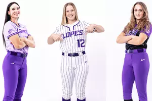 Kinley Pappas, Madison Evans and Cameron Ponich