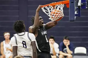 Vancouver, BC August 5, 2026: The lopes win 107-78 against Trinity Western University in Langley Township, British Columbia. David Kadlubowski/GCU