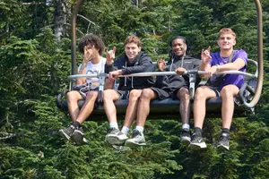 Players at Grouse Mountain