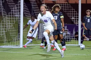 Phoenix, AZ Sept. 3, 2026: The Lopes secure a 2-7 win over Oakland at GCU Stadium. David Kadlubowski/GCU