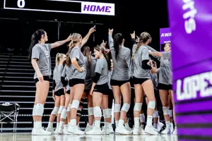 lopes huddle at practice