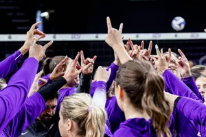 Team huddle at saturday match