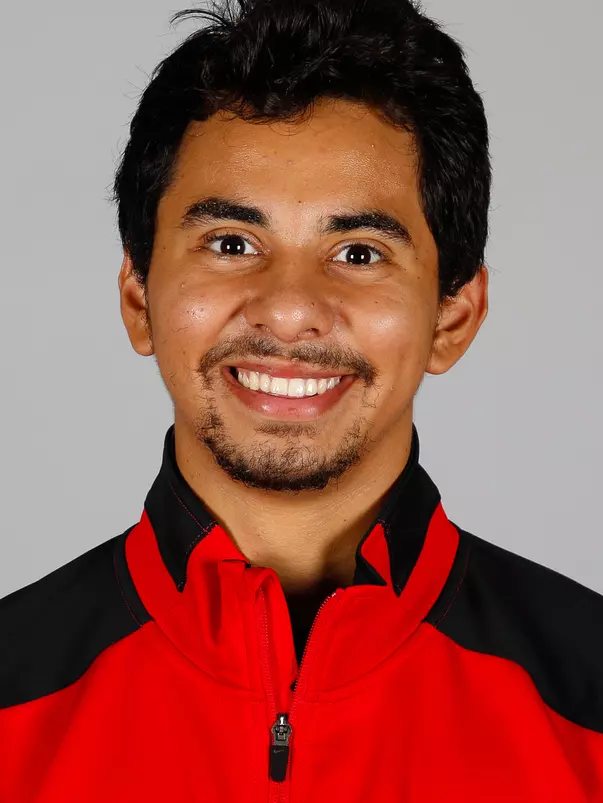 Georgia swimmer Javier Acevedo poses for a portrait in Butts-Mehre Heritage Hall in Athens Ga., on Tuesday, Sept., 11 2018. (Photo by Kristin M. Bradshaw)