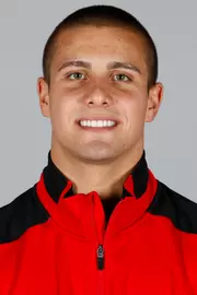 Georgia swimmer Luke Durocher poses for a portrait in Butts-Mehre Heritage Hall in Athens Ga., on Tuesday, Sept., 11 2018. (Photo by Kristin M. Bradshaw)