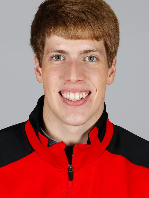 Georgia swimmer Walker Higgins poses for a portrait in Butts-Mehre Heritage Hall in Athens Ga., on Tuesday, Sept., 11 2018. (Photo by Kristin M. Bradshaw)