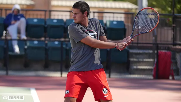 UGA Men's Tennis Competes in Day 3 of ITAs