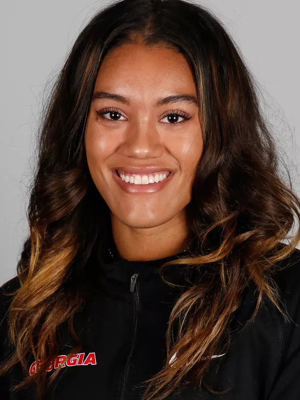 Georgia track and field Amber Tanner poses for a portrait in Butts-Mehre Heritage Hall in Athens, Ga., on Wednesday, Nov., 7, 2018. (Photo by Kristin M. Bradshaw)