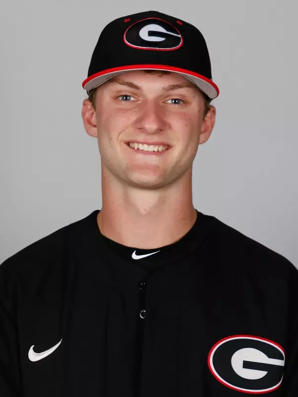 Georgia baseball player C.J. Smith (5) poses for a portrait in Butts-Mehre Heritage Hall in Athens, Ga., on Thursday, Aug., 16, 2018. (Photo by Kristin M. Bradshaw)