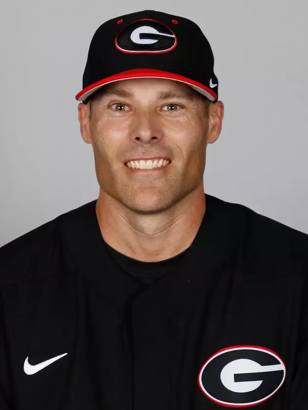 Georgia Assistant Baseball Coach Scott Daeley poses for a portrait in Butts-Mehre Heritage Hall in Athens, Ga., on Thursday, Aug., 16, 2018. (Photo by Kristin M. Bradshaw)