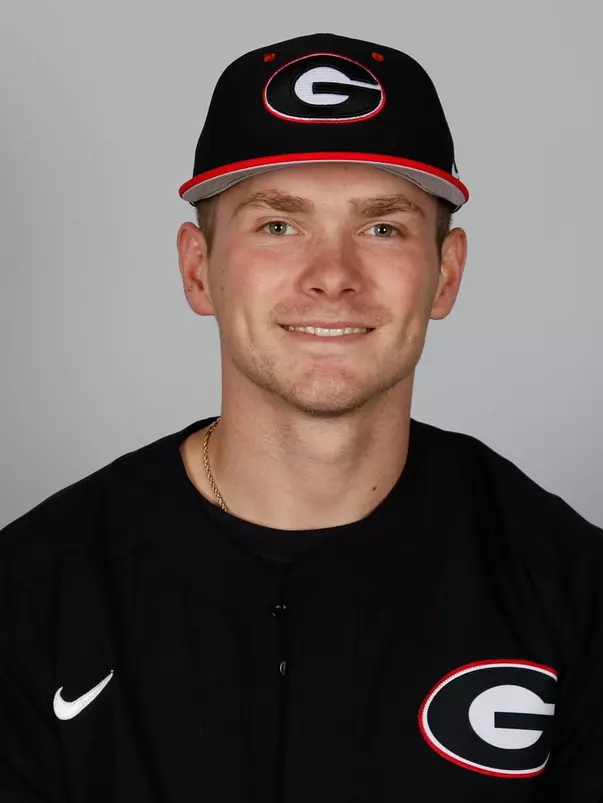 Georgia baseball player Tucker Maxwell (1) poses for a portrait in Butts-Mehre Heritage Hall in Athens, Ga., on Thursday, Aug., 16, 2018. (Photo by Kristin M. Bradshaw)