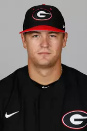 Georgia baseball player Tony Locey (25) poses for a portrait in Butts-Mehre Heritage Hall in Athens, Ga., on Thursday, Aug., 16, 2018. (Photo by Kristin M. Bradshaw)