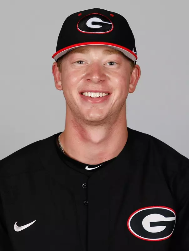 Georgia baseball player Adam Goodman (16) poses for a portrait in Butts-Mehre Heritage Hall in Athens, Ga., on Thursday, Aug., 16, 2018. (Photo by Kristin M. Bradshaw)