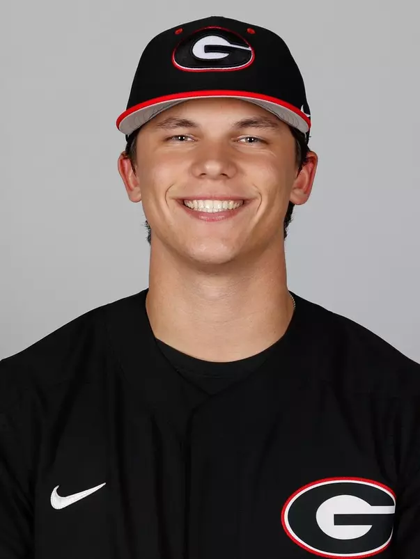 Georgia baseball player Ryan Webb (55) poses for a portrait in Butts-Mehre Heritage Hall in Athens, Ga., on Thursday, Aug., 16, 2018. (Photo by Kristin M. Bradshaw)