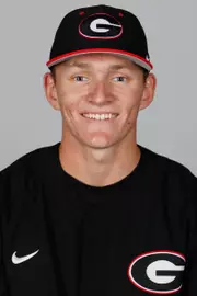 Georgia baseball player Austin Biggar (8) poses for a portrait in Butts-Mehre Heritage Hall in Athens, Ga., on Thursday, Aug., 16, 2018. (Photo by Kristin M. Bradshaw)