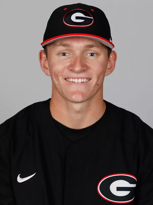 Georgia baseball player Austin Biggar (8) poses for a portrait in Butts-Mehre Heritage Hall in Athens, Ga., on Thursday, Aug., 16, 2018. (Photo by Kristin M. Bradshaw)