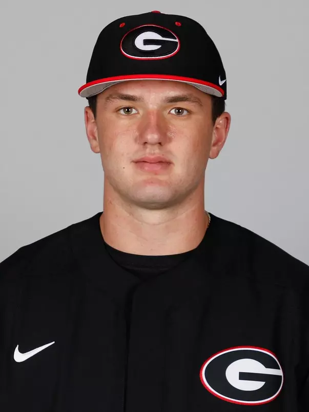 Georgia baseball player Hunter Goodwin (35) poses for a portrait in Butts-Mehre Heritage Hall in Athens, Ga., on Thursday, Aug., 16, 2018. (Photo by Kristin M. Bradshaw)