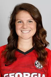 University of Georgia Women's Soccer Kerry Manion poses for a portrait at the Turner Soccer Complex in Athens, Georgia, on Monday, July 30, 2018. (Photo by Kristin M. Bradshaw)