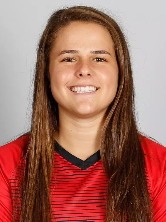 University of Georgia midfielder Katie Ralys poses for a portrait at the Turner Soccer Complex in Athens, Georgia, on Monday, July 30, 2018. (Photo by Kristin M. Bradshaw)
