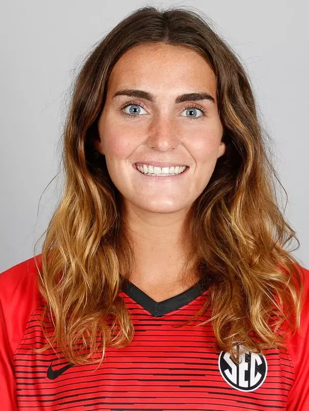 University of Georgia Women's Soccer Shelly McQuaid poses for a portrait at the Turner Soccer Complex in Athens, Georgia, on Monday, July 30, 2018. (Photo by Kristin M. Bradshaw)