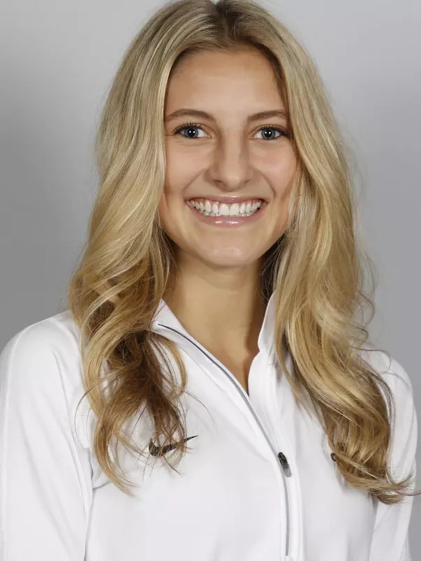Georgia GymDog Sydney Snead poses for a portrait in Stegeman Coliseum in Athens, Ga., on Friday, Aug., 24, 2018. (Photo by Kristin M. Bradshaw)