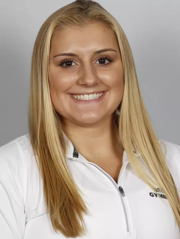 Georgia GymDog Somi Davis poses for a portrait in Stegeman Coliseum in Athens, Ga., on Friday, Aug., 24, 2018. (Photo by Kristin M. Bradshaw)