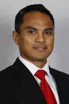 Georgia GymDog coach Doug Contaoi poses for a portrait in Stegeman Coliseum in Athens, Ga., on Friday, Aug., 24, 2018. (Photo by Kristin M. Bradshaw)