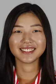 Georgia golfer Elisa Yang poses for a portrait in Butts-Mehre Heritage Hall in Athens, Ga., on Wednesday, Sep., 6, 2018. (Photo by Kristin M. Bradshaw)