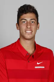 Georgia tennis player Emil Reinberg poses for a portrait in Butts-Mehre Heritage Hall in Athens, Ga., on Thursday, Aug., 23, 2018. (Photo by Kristin M. Bradshaw)