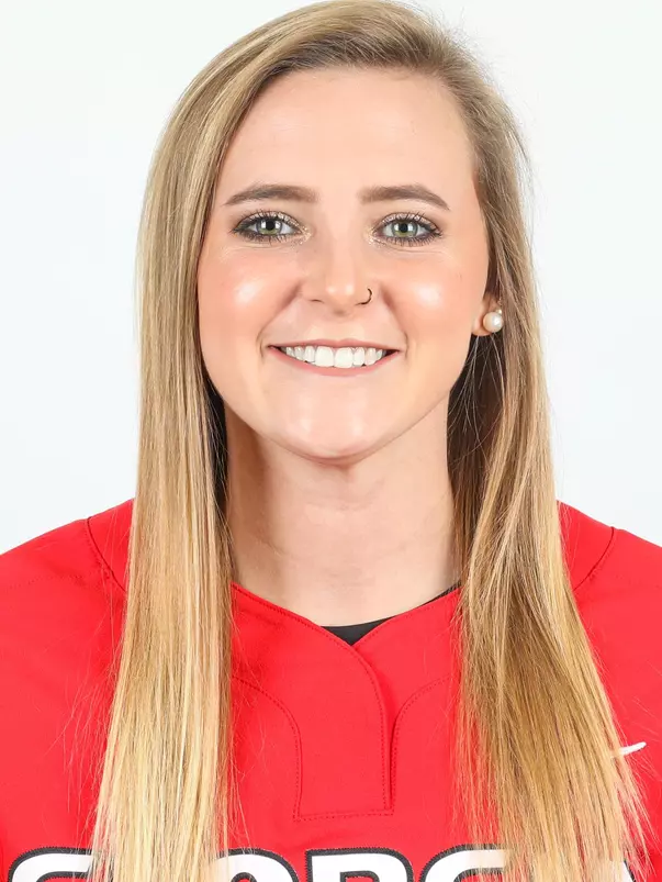 Georgia softball player Lauren Mathis (Photo by Chamberlain Smith)