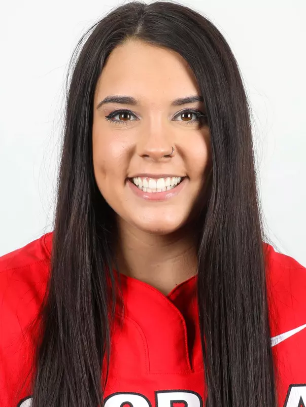 Georgia softball player Alley Cutting (Photo by Chamberlain Smith)