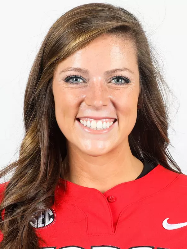 Georgia softball player Mary Wilson Avant (Photo by Chamberlain Smith)