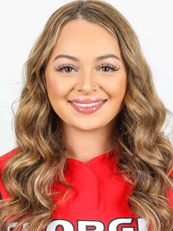 Georgia softball player Sydney Kuma (Photo by Chamberlain Smith)