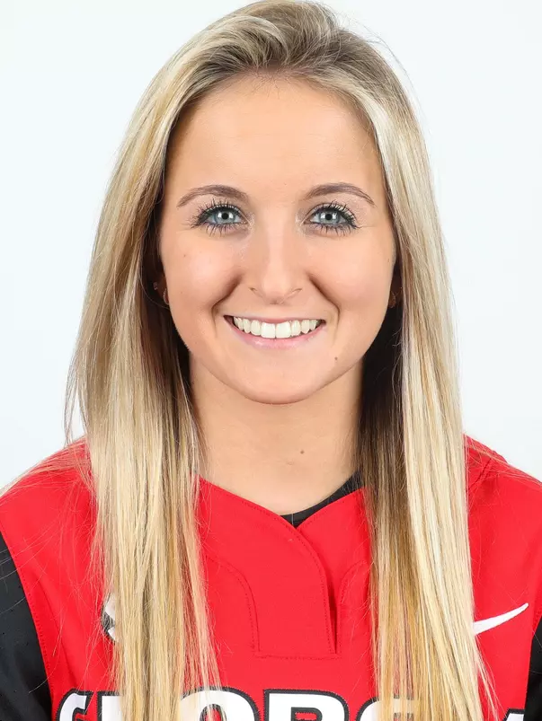 Georgia softball player Savana Sikes (Photo by Chamberlain Smith)