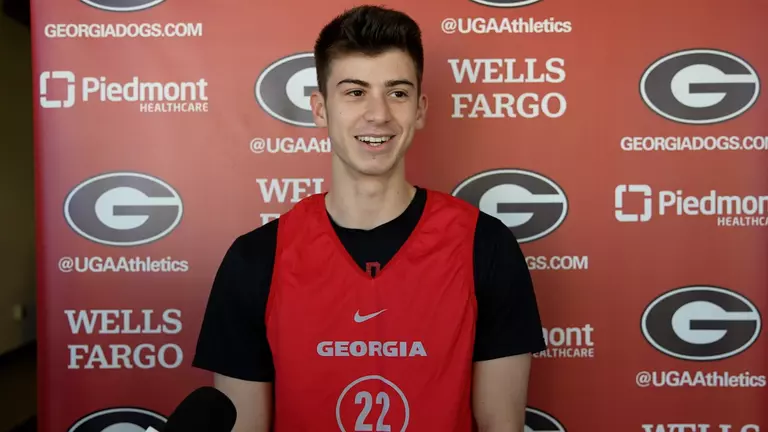 Georgia Men's Basketball Media Availability - Brandon Klatsky