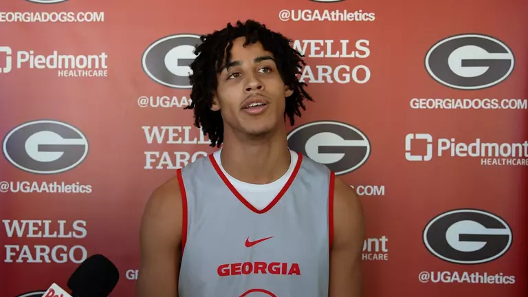 Georgia Men's Basketball Media Availability - Jordyn Kee