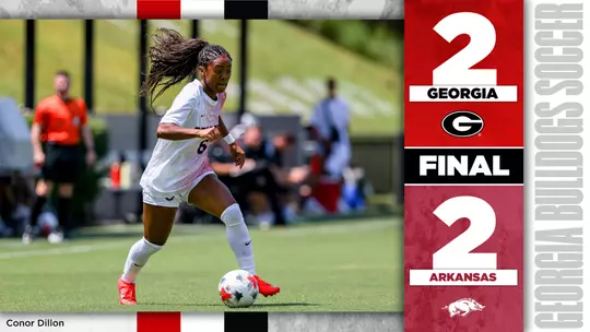 26SOC Score - Georgia 2, Arkansas 2