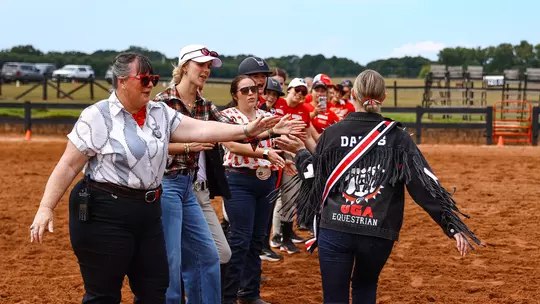 MOP awards during the Georgia Equestrian Red and Black Scrimmage at UGA Equestrian Complex in Bishop, Ga. on Saturday, September 19, 2026. (Camille Menzies/UGAAA)