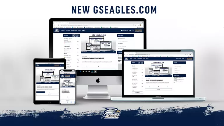 Georgia Southern Athletics Launches Redesigned GSEagles.com